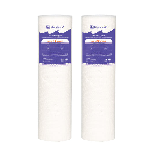 Filter Shark Pre Filter Spun Cartridge (150 gm, Set of 2)